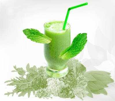 Зеленые коктейли