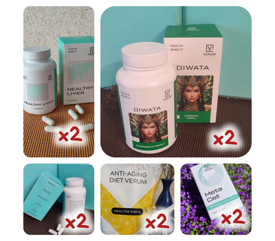 Промо-набор Система ОЧИЩЕНИЯ ОРГАНИЗМА (Business Start/ Бизнес Старт) - Дивата, Детокс, Клетчатка, МетаСелл, Ливер